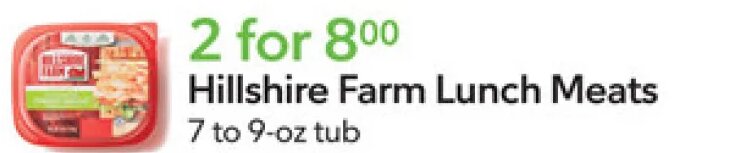 Hillshire Farm Lunch Meats at Publix