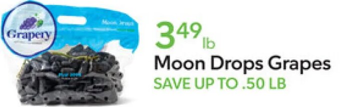 Moon Drops Grapes at Publix