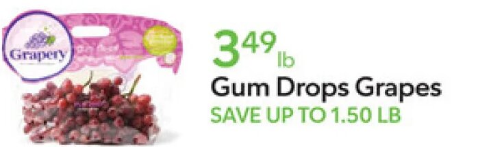 Gum Drops Grapes at Publix