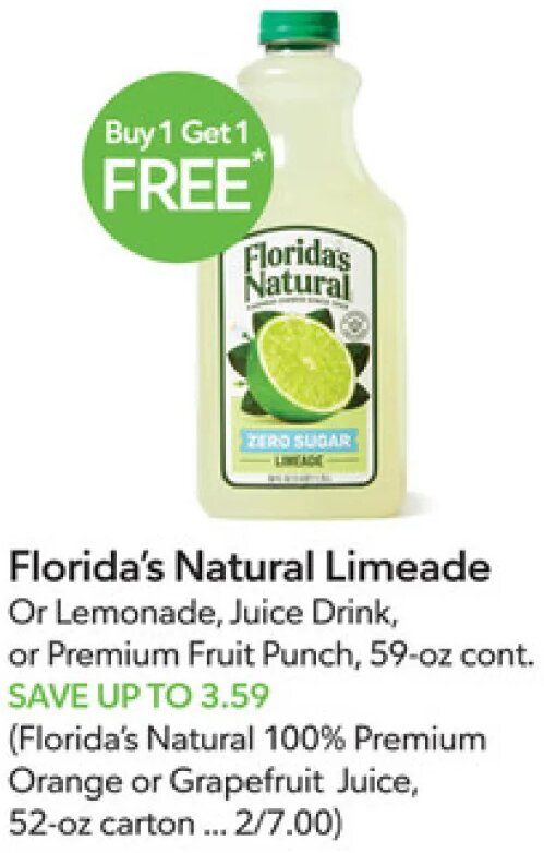 Florida's Natural Limeade
