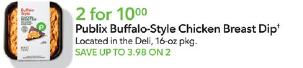Publix Buffalo-Style Chicken Breast Dip at Publix
