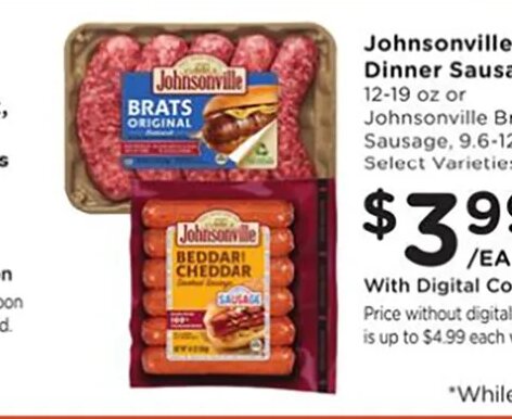 Johnsonville Dinner Sausage