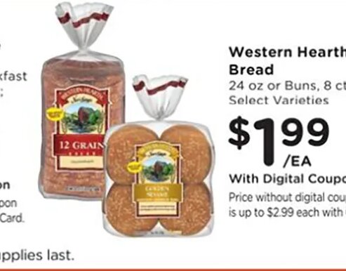 Western Hearth Bread at Ralphs