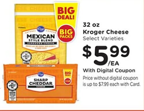 Kroger Cheese