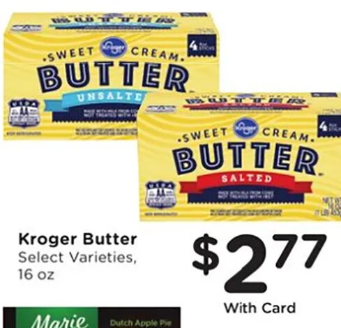 Kroger Butter