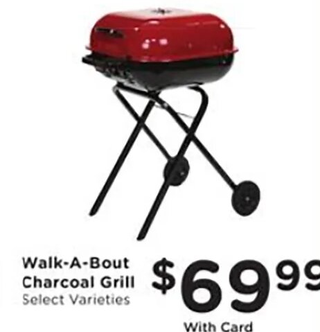 Walk-A-Bout Charcoal Grill