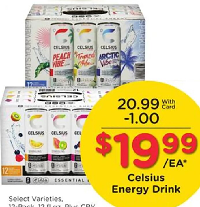 Celsius Energy Drink at Ralphs