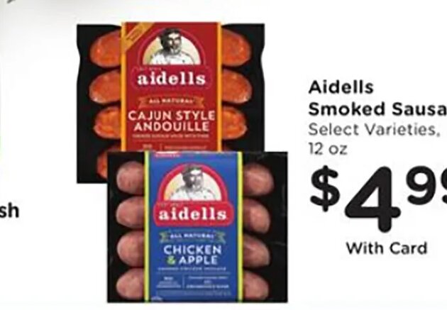 Aidells Smoked Sausage at Ralphs
