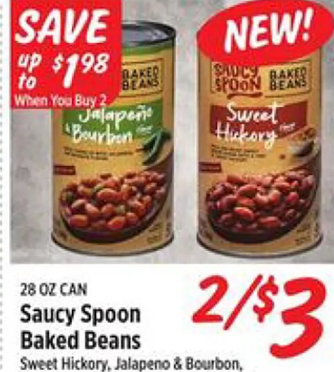 Saucy Spoon Baked Beans
