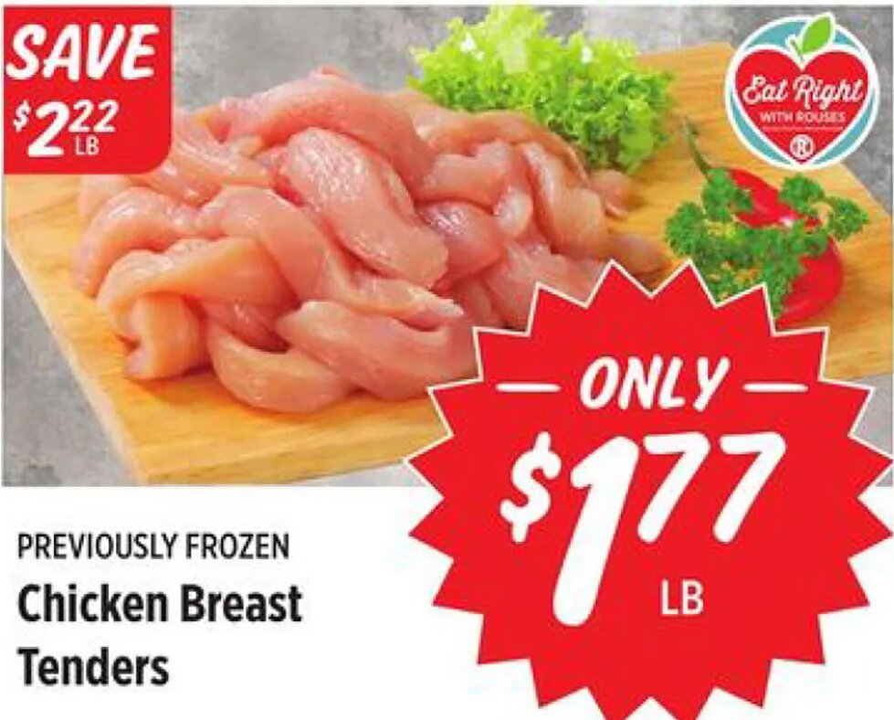 Chicken Breast Tenders at Rouses