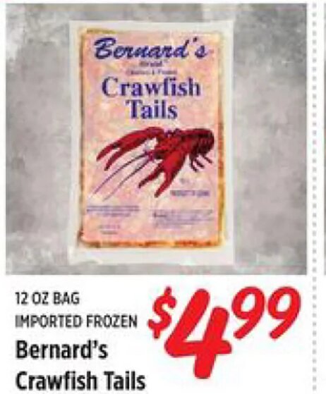 Bernard's Crawfish Tails