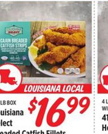 Louisiana Select Breaded Catfish Fillets