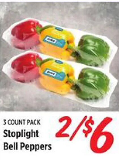Stoplight Bell Peppers