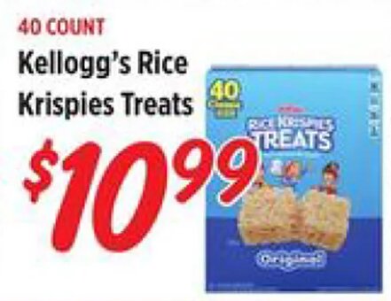 Kellogg's Rice Krispies Treats at Rouses