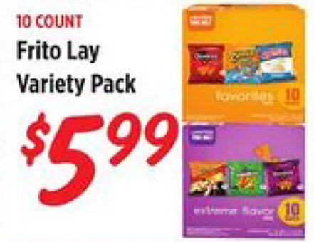 Frito Lay Variety Pack