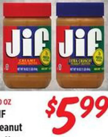 JIF Peanut Butter at Rouses