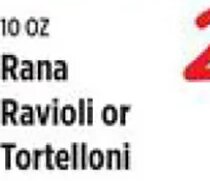 Rana Ravioli or Tortelloni