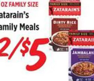 Zatarain's Family Meals