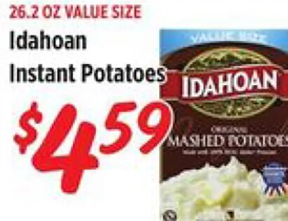 Idahoan Instant Potatoes at Rouses