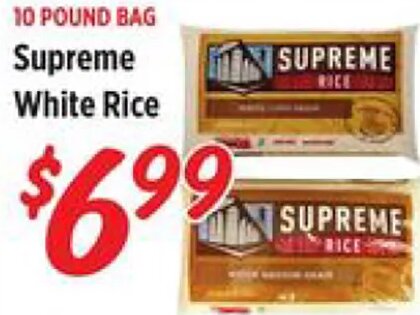 Supreme White Rice at Rouses