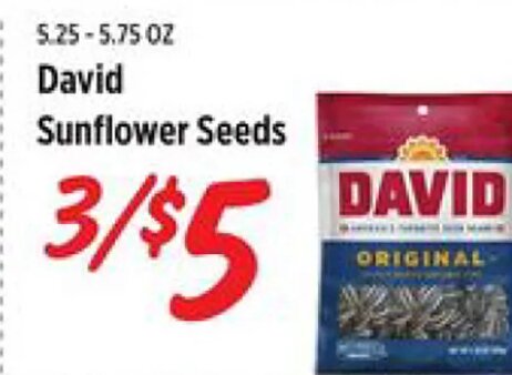 David Sunflower Seeds