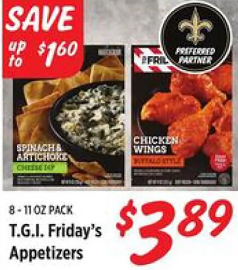 T.G.I. Friday's Appetizers