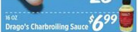 Drago's Charbroiling Sauce