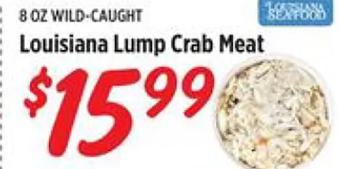 Louisiana Lump Crab Meat