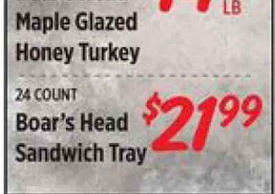 Boar's Head Sandwich Tray