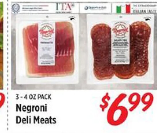 Negroni Deli Meats at Rouses