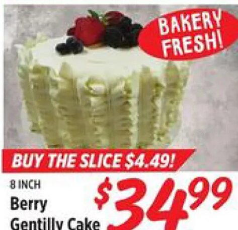 Berry Gentilly Cake