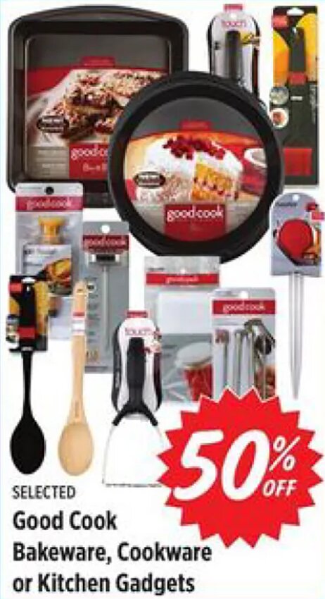 Good Cook Bakeware, Cookware or Kitchen Gadgets