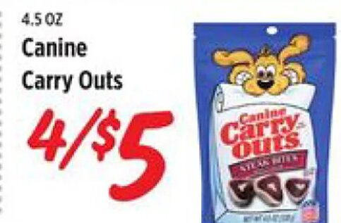Canine Carry Outs