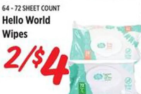 Hello World Wipes