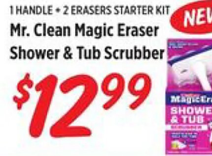 Mr. Clean Magic Eraser Shower & Tub Scrubber