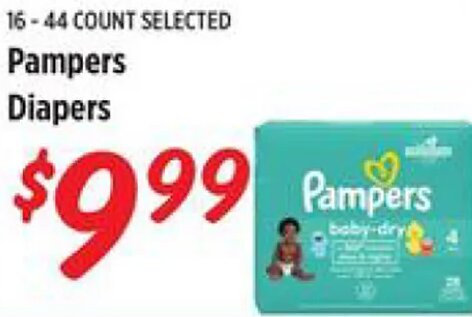 Pampers Diapers at Rouses