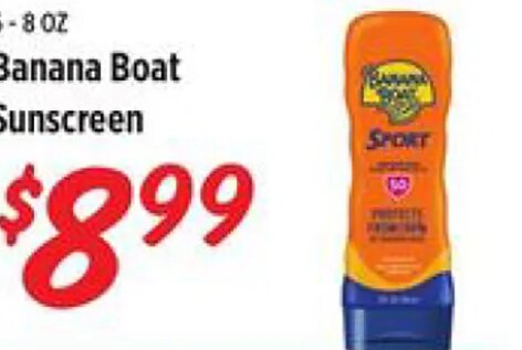 Banana Boat Sunscreen