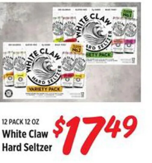 White Claw Hard Seltzer at Rouses