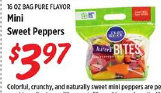 Mini Sweet Peppers