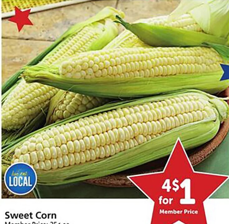 Sweet Corn at Safeway