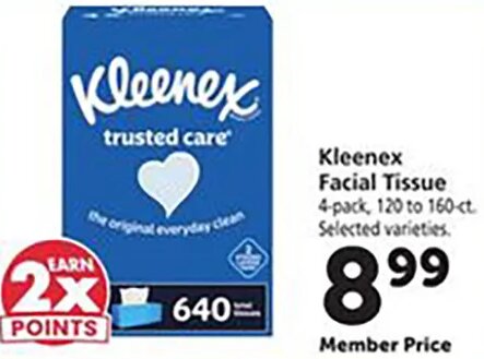 Kleenex Facial Tissue
