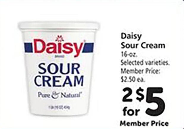 Daisy Sour Cream