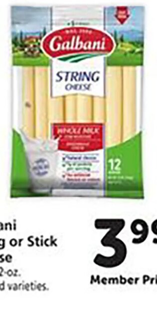Galbani String or Stick Cheese