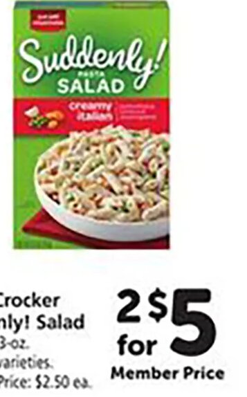 Betty Crocker Suddenly! Salad