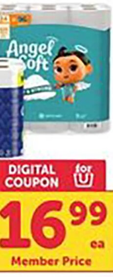 Angel Soft Bath Tissue at Safeway