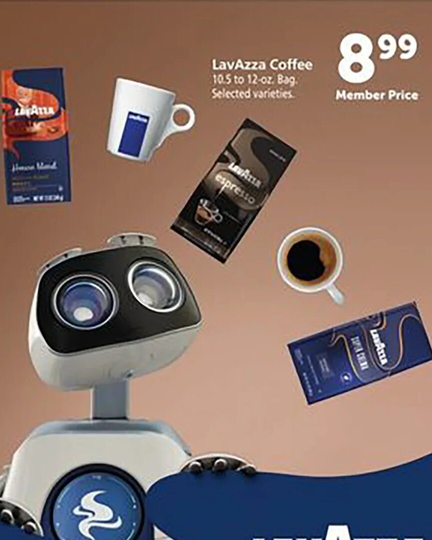 LavAzza Coffee at Safeway