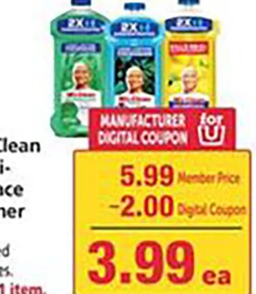 Mr. Clean Multi-Surface Cleaner