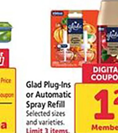 Glad Plug-Ins or Automatic Spray Refill