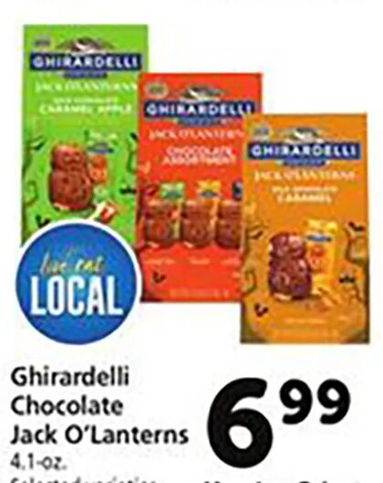 Ghirardelli Chocolate Jack O'Lanterns
