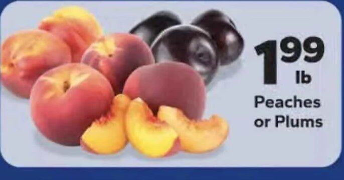 Peaches or Plums